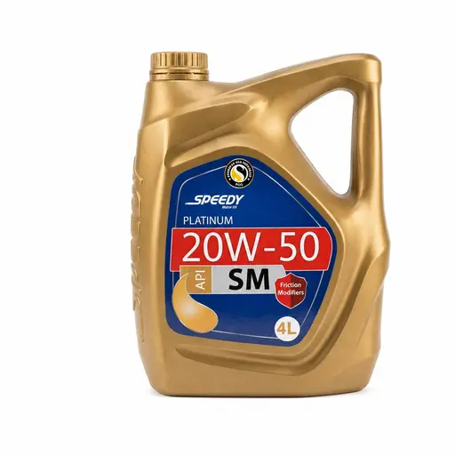روغن موتور اسپیدی پلاتینیوم 20W50 SM چهار لیتری